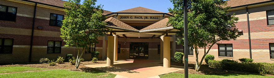 Pace Hall front entrance