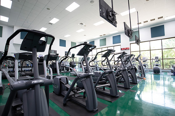 Treadmill's at the UWF Fitness Center