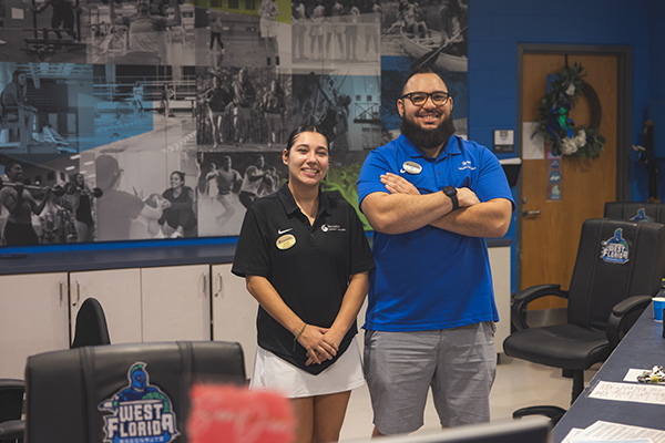 Rec Center employees.