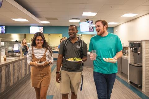 Students in Nautilus Market